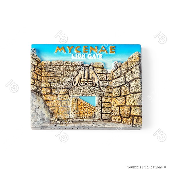 608HM_Lions-Gate_Magn_(600x600px) Μυκήνες, πύλη των λεόντων, mycenae, lions gate, mikines, mhkhnes, pili leontwn, pulh leontwn