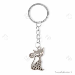 keychain cat, kittie, μπρελόκ γάτα, γατούλα, keychain cat, mprelok gata