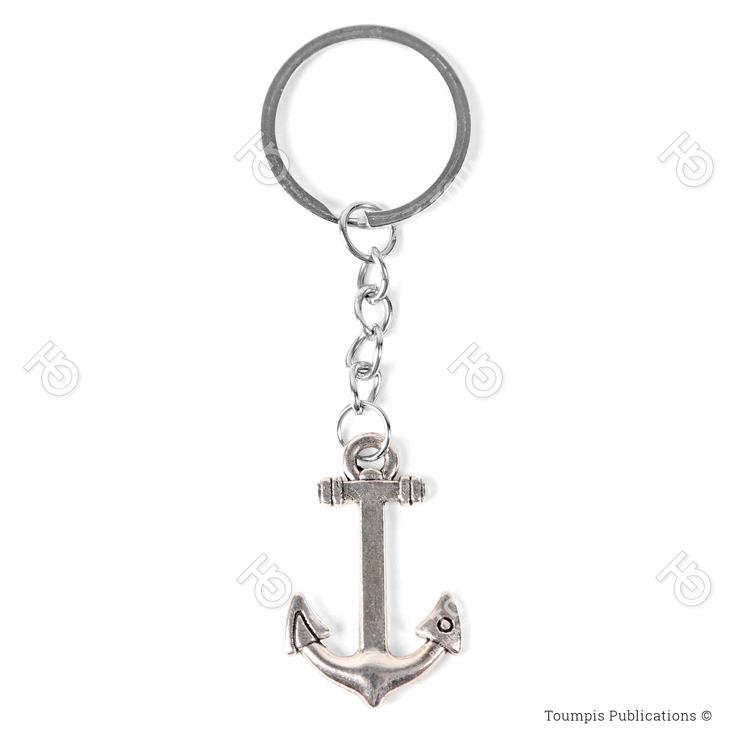 keychain anchor, μπρελόκ άγκυρα, keychain anchor, mprelok agyra